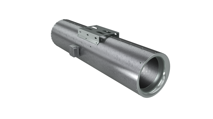 Woods JTv Slimline Jet Thrust Fan, an example of the jet fan category
